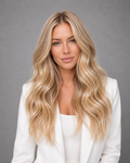 Root 6/0 -> 8/13 Rooted Beige Blonde — Duo Bond Luxury Hair Extensions