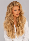 Root 5/7 -> 9/73 Rooted Honey Blonde — Duo Bond Luxury Hair Extensions