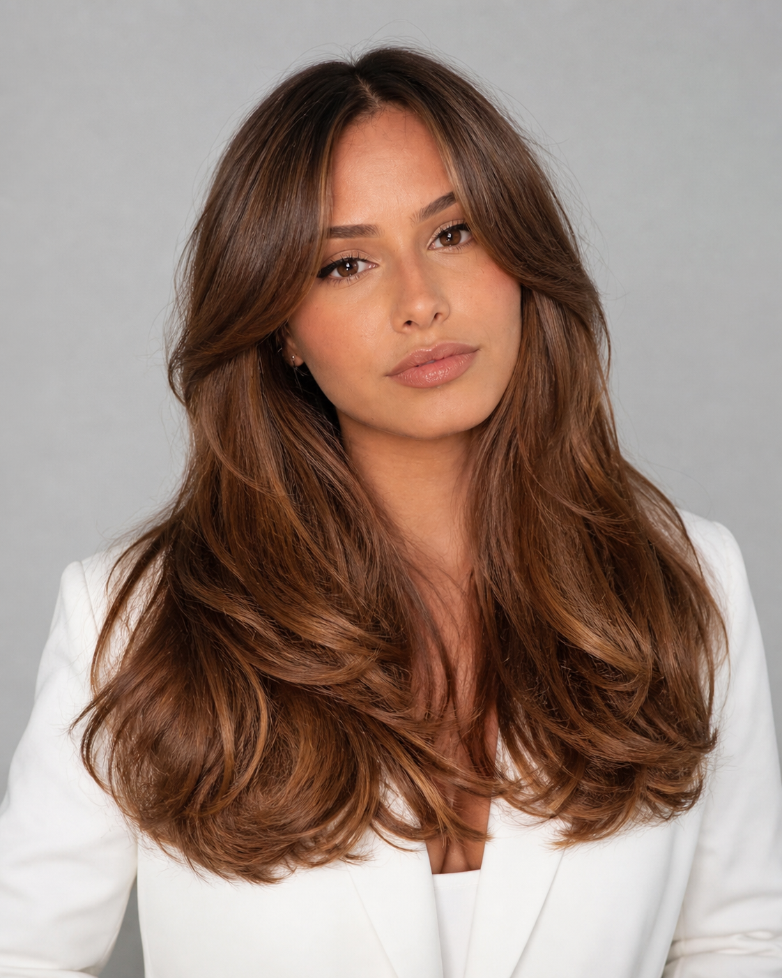 5/7 Rich Chocolate Brown — Duo Bond Luxury Hair Extensions