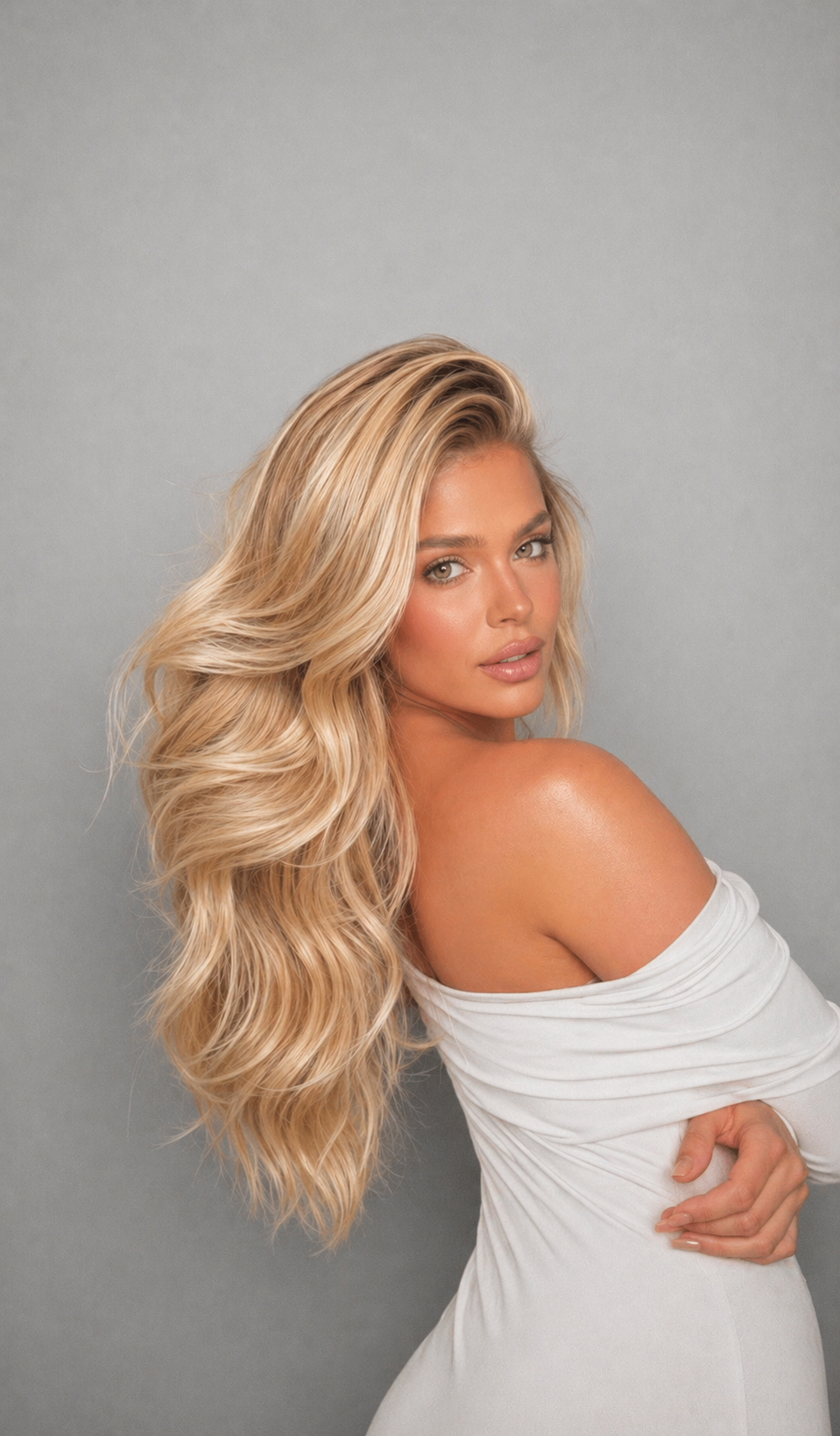 9/13 Light Beige Blonde — Duo Bond Luxury Hair Extensions