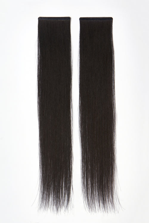 4/0 Natural Dark Brown — Duo Bond Luxury Hair Extensions