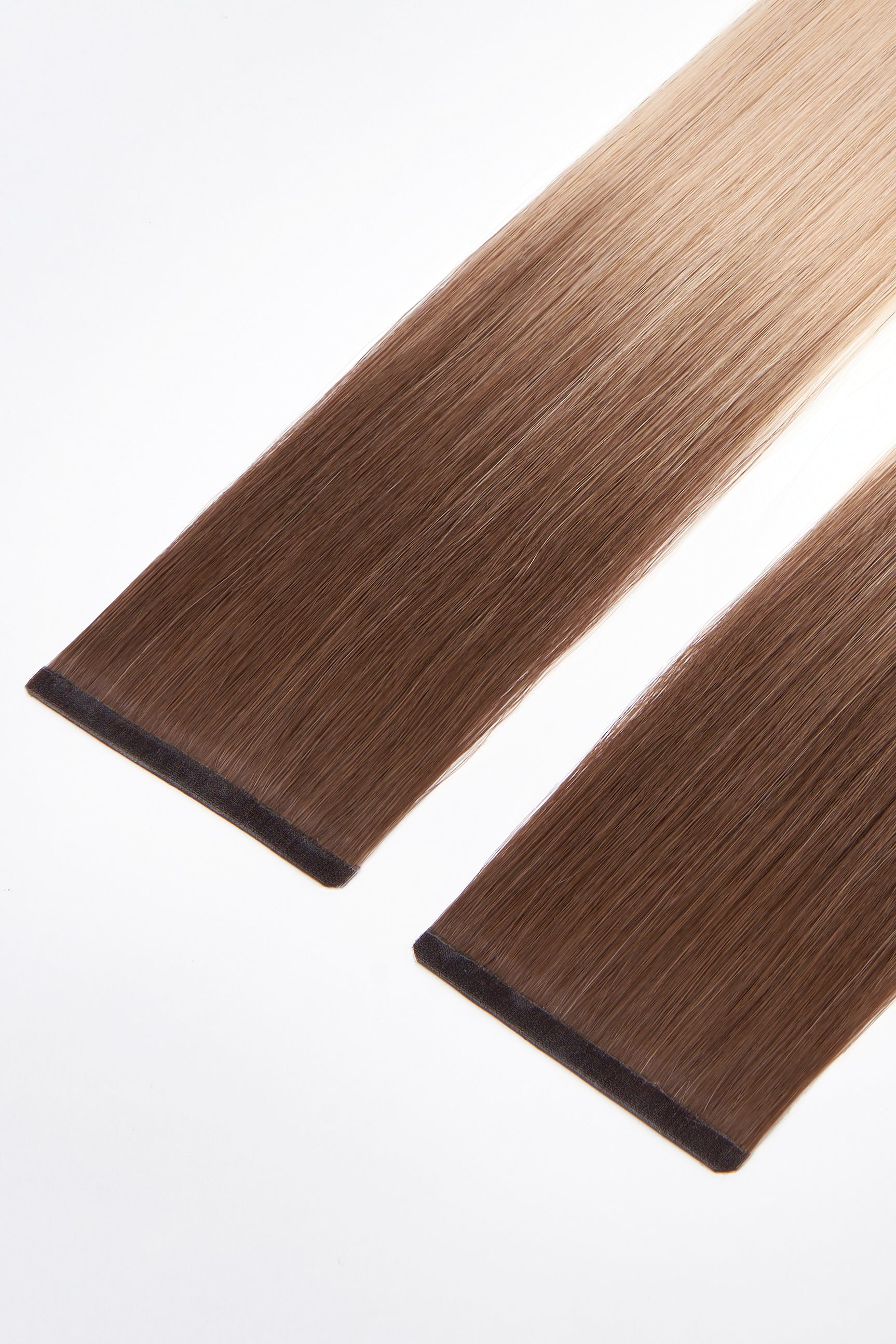 Root 6/0 -> 9/13 Rooted Beige Blonde — Duo Bond Luxury Hair Extensions