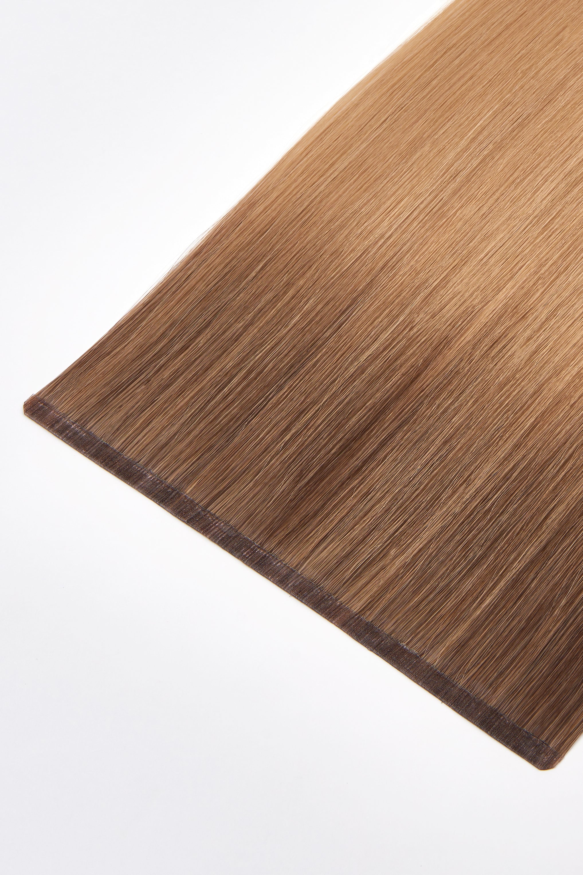 6/7 + 9/73 Honey Brunette Balayage — Duo Bond Luxury Hair Extensions