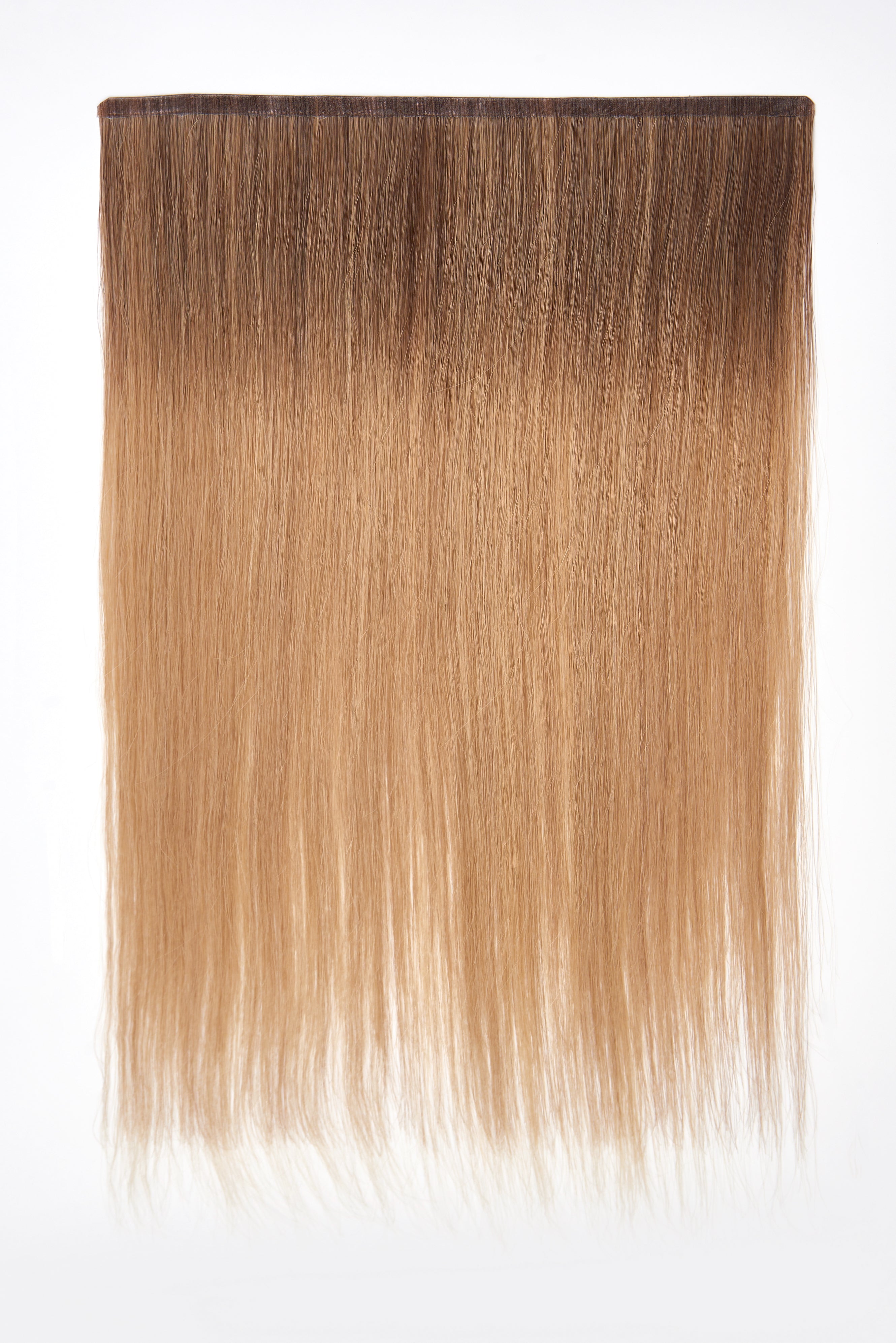 6/7 + 9/73 Honey Brunette Balayage — Duo Bond Luxury Hair Extensions