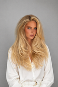 Root 7/0 -> 9/13 Rooted Beige Blonde — Duo Bond Luxury Hair Extensions